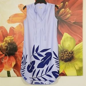 $$Blue/Light Blue Merona Dress$$